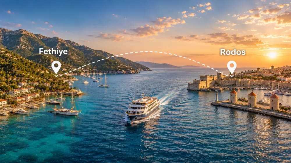 Fethiye → Rodos